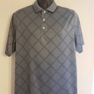 Greg Norman for Tasso Ella Play Dry Golf Polo Shir